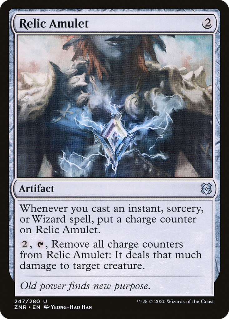 Magic: The Gathering - Relic Amulet Foil - Zendikar Rising