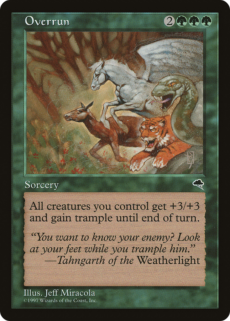 Magic: The Gathering - Overrun - Tempest