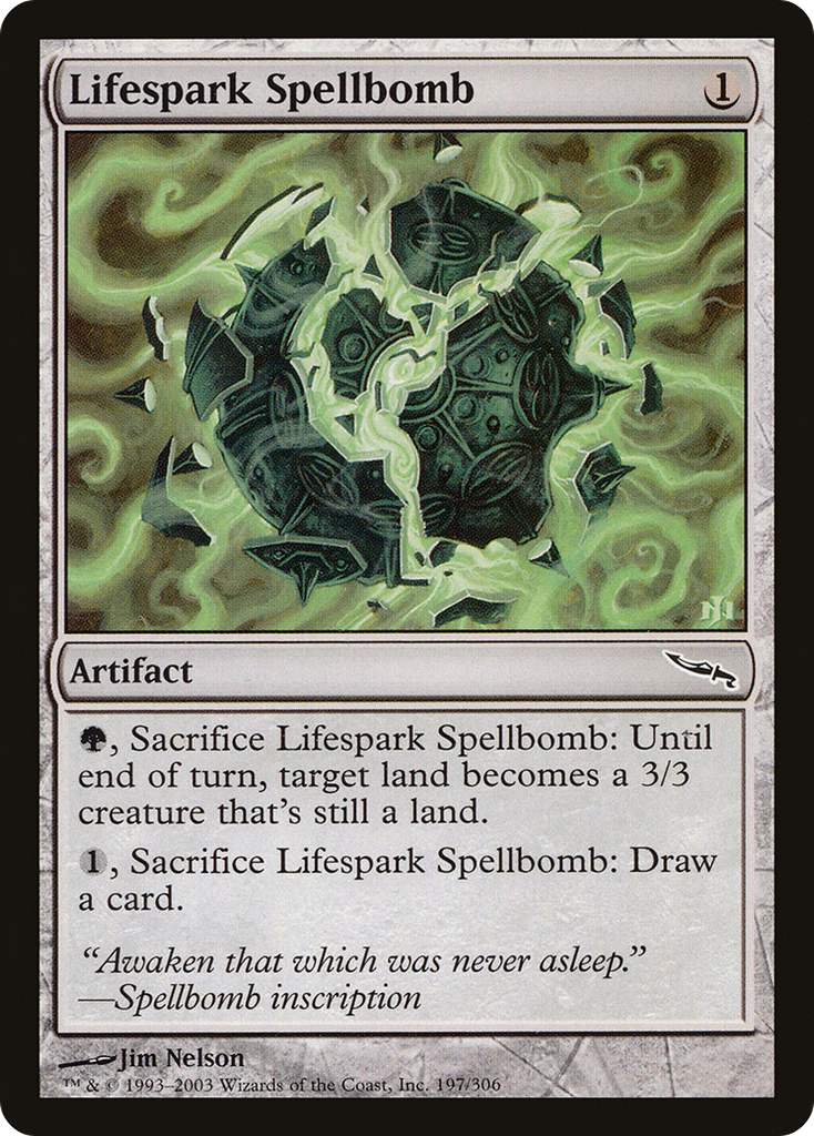 Magic: The Gathering - Lifespark Spellbomb - Mirrodin