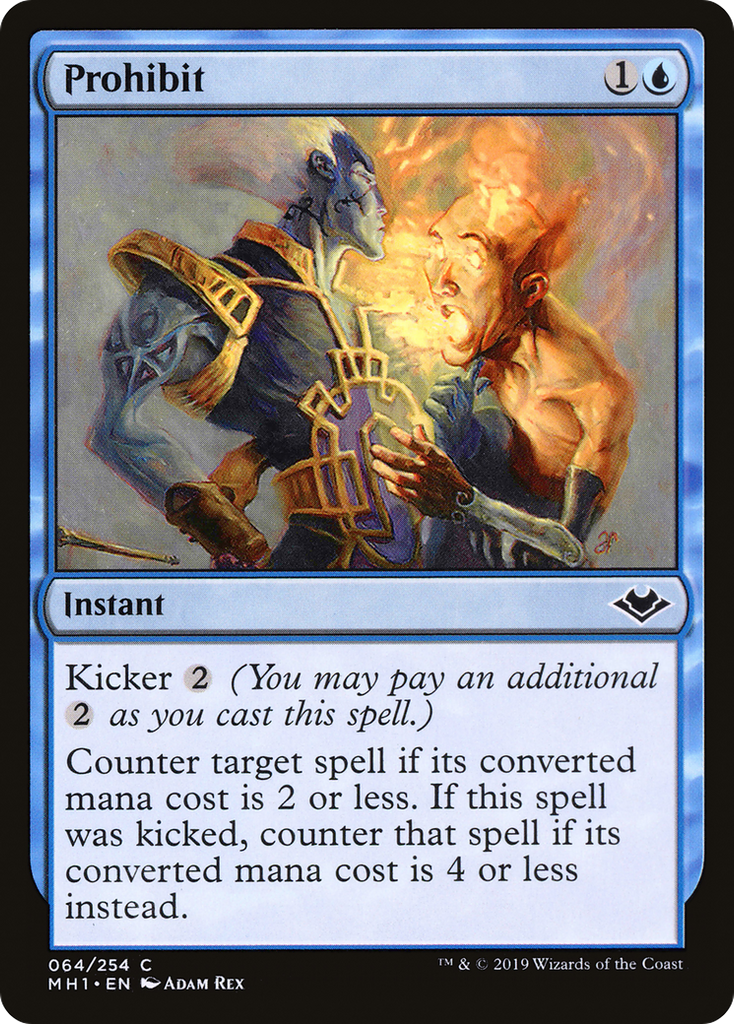 Magic: The Gathering - Prohibit Foil - Modern Horizons