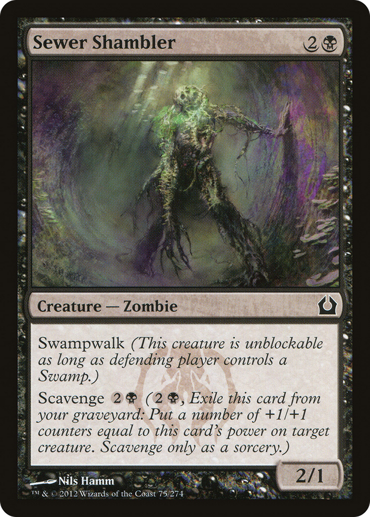 Magic: The Gathering - Sewer Shambler - Return to Ravnica