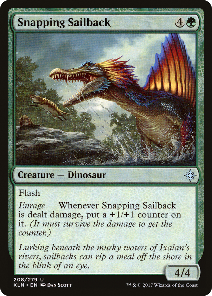 Magic: The Gathering - Snapping Sailback - Ixalan