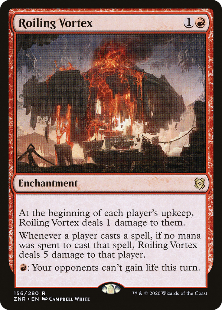 Magic: The Gathering - Roiling Vortex Foil - Zendikar Rising