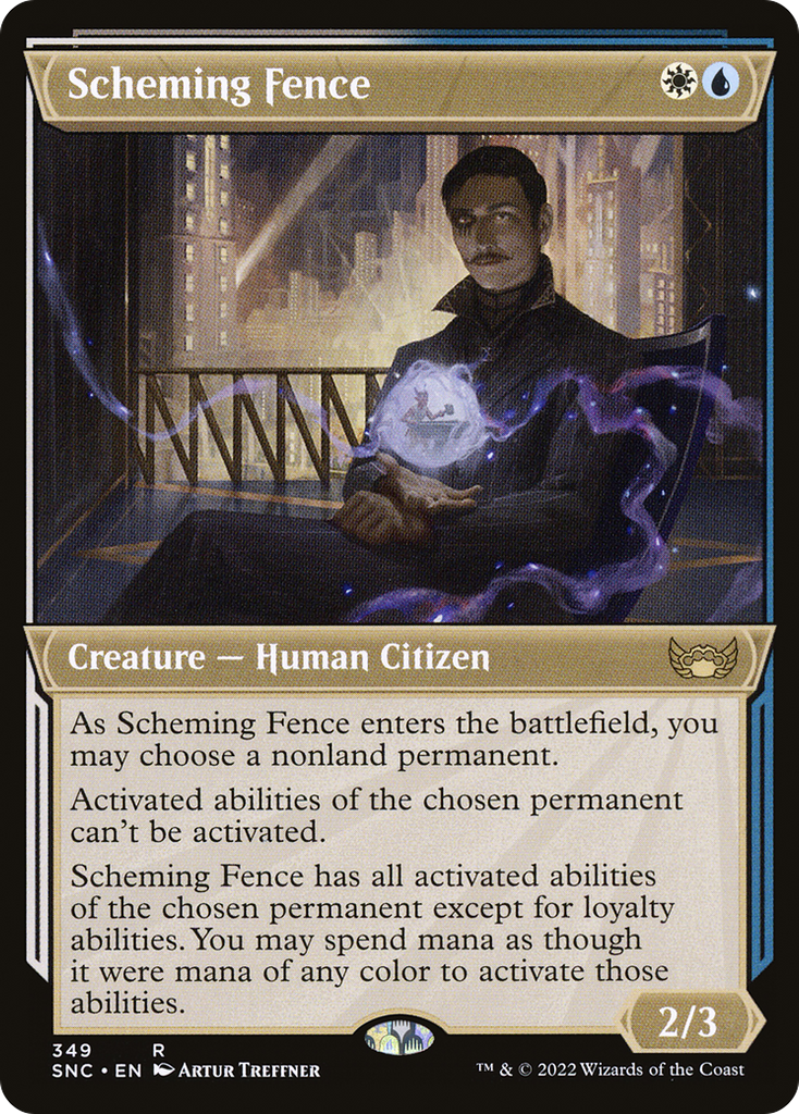 Magic: The Gathering - Scheming Fence - Streets of New Capenna