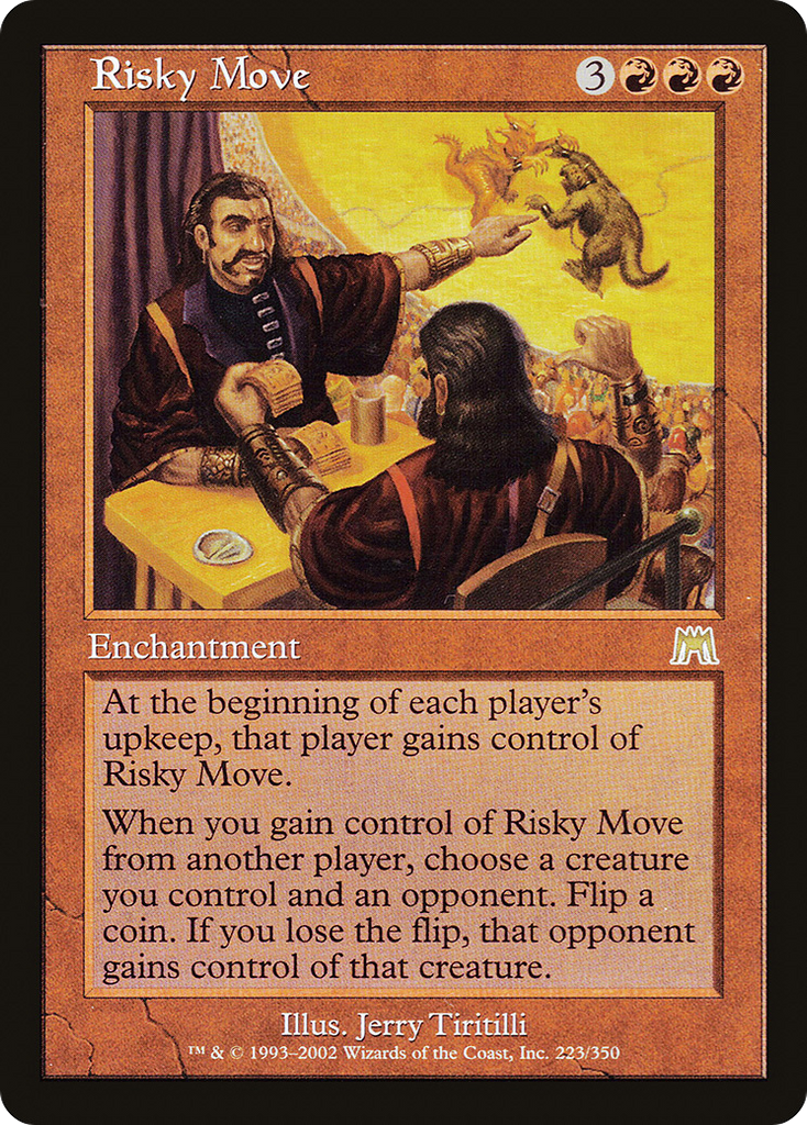 Magic: The Gathering - Risky Move - Onslaught