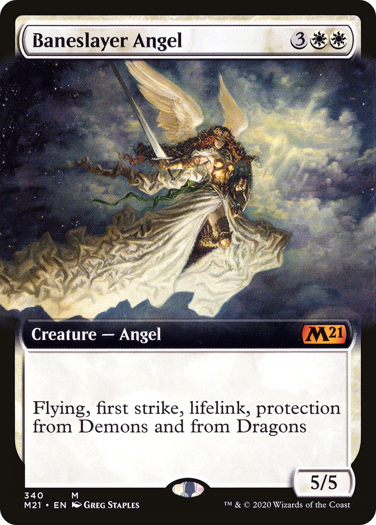 Magic: The Gathering - Baneslayer Angel - Core Set 2021