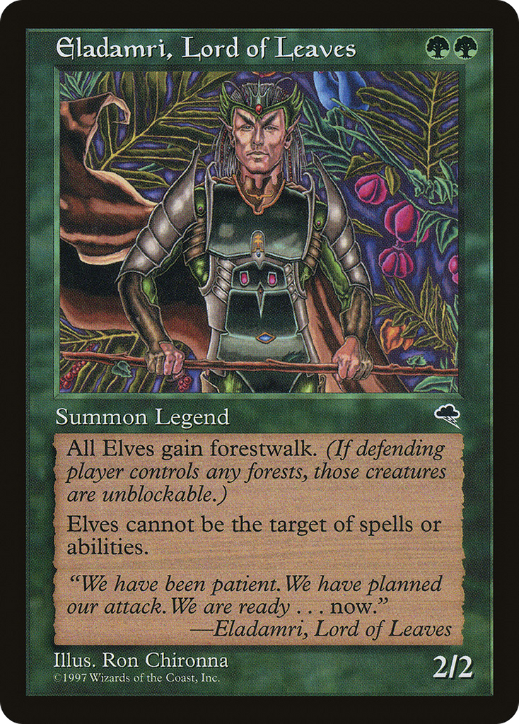 Magic: The Gathering - Eladamri, Lord of Leaves - Tempest