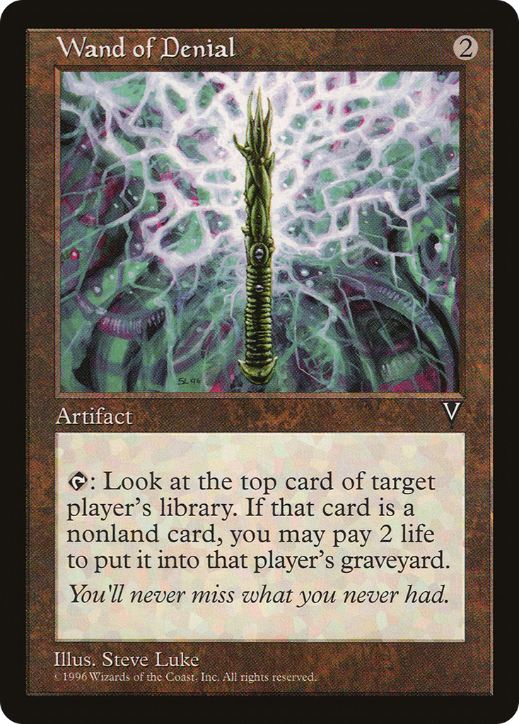 Magic: The Gathering - Wand of Denial - Visions