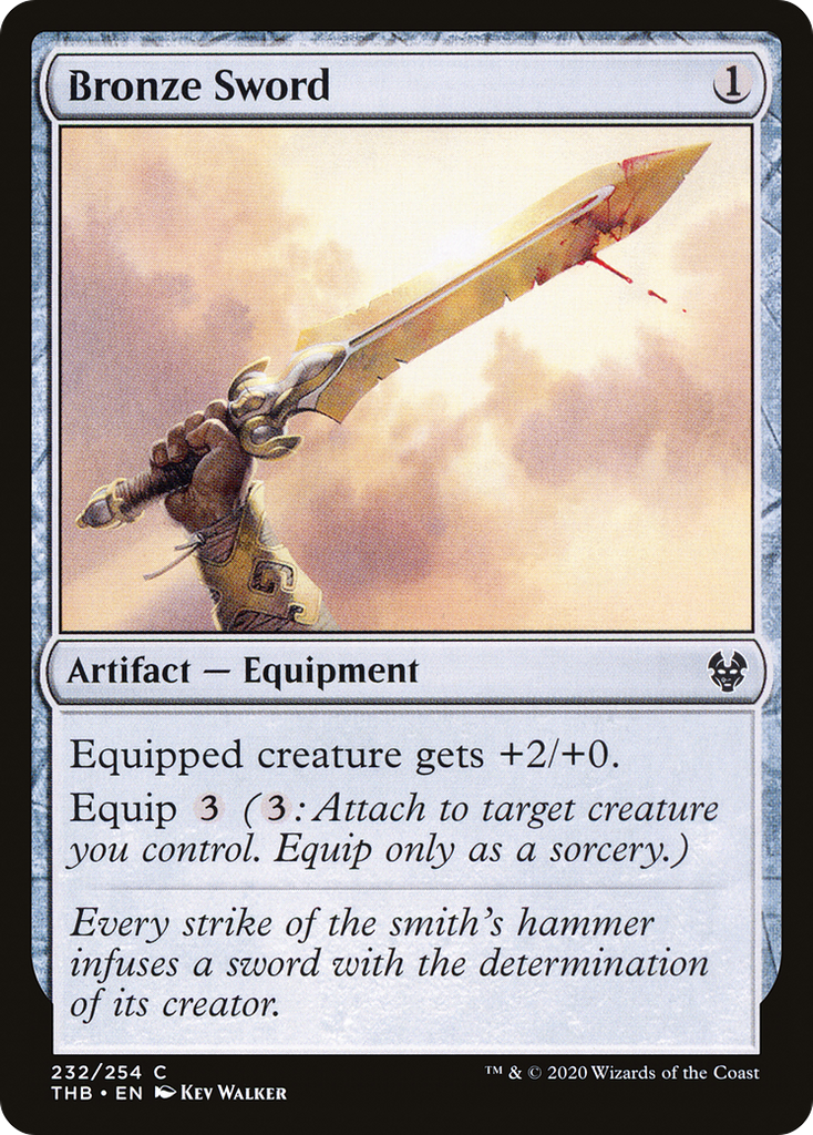 Magic: The Gathering - Bronze Sword - Theros Beyond Death