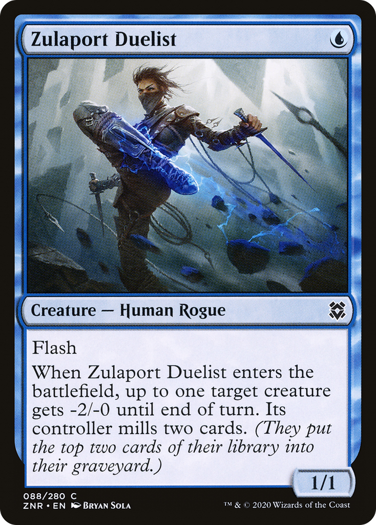 Magic: The Gathering - Zulaport Duelist Foil - Zendikar Rising