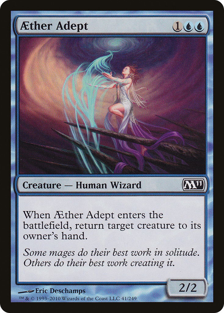 Magic: The Gathering - Aether Adept - Magic 2011