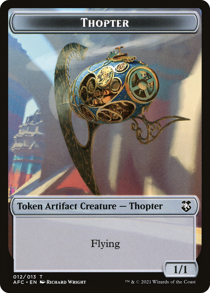 Magic: The Gathering - Thopter Token - Forgotten Realms Commander Tokens