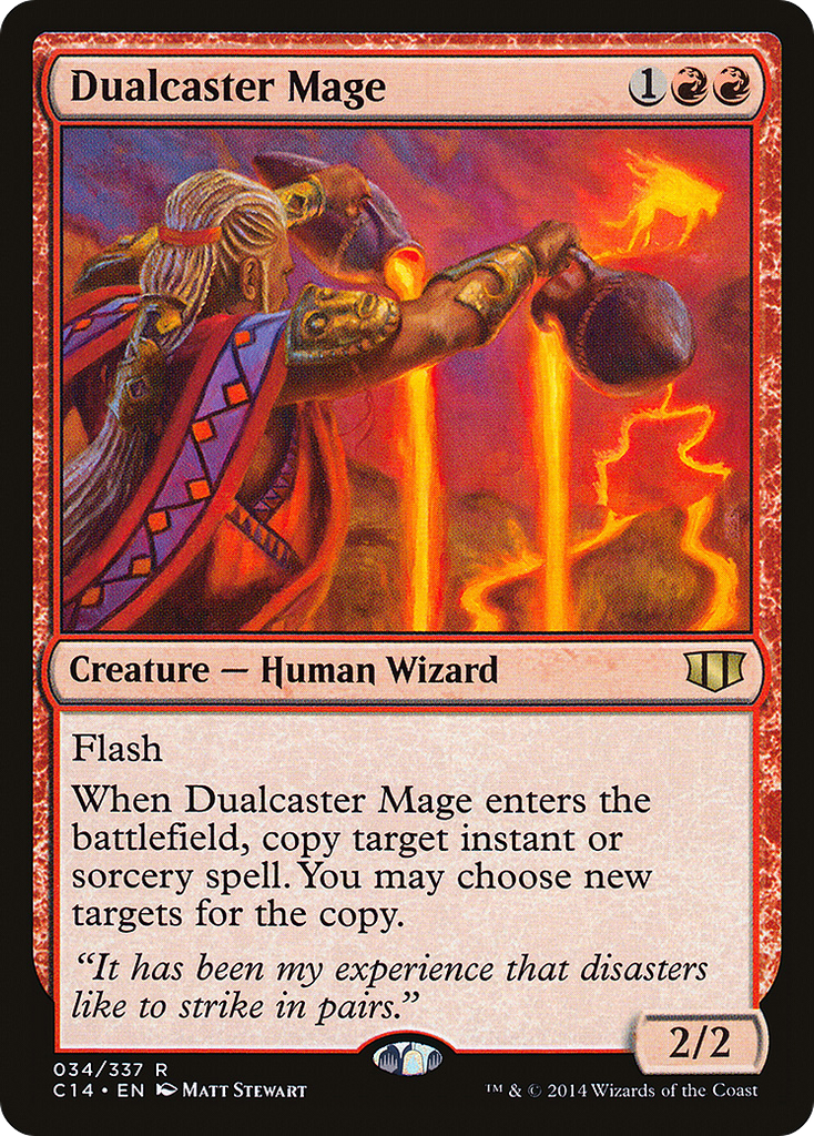 Magic: The Gathering - Dualcaster Mage - Commander 2014