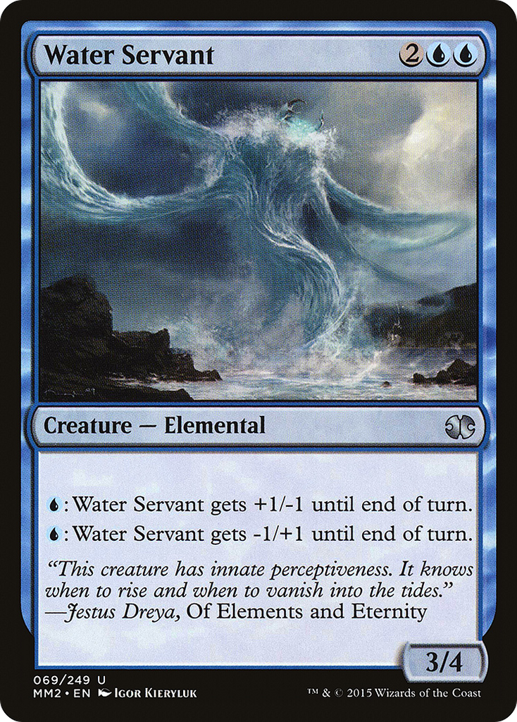 Magic: The Gathering - Water Servant - Modern Masters 2015
