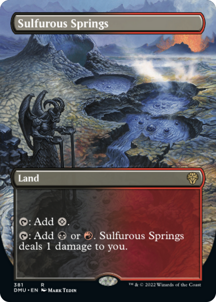 Magic: The Gathering - Sulfurous Springs - Dominaria United