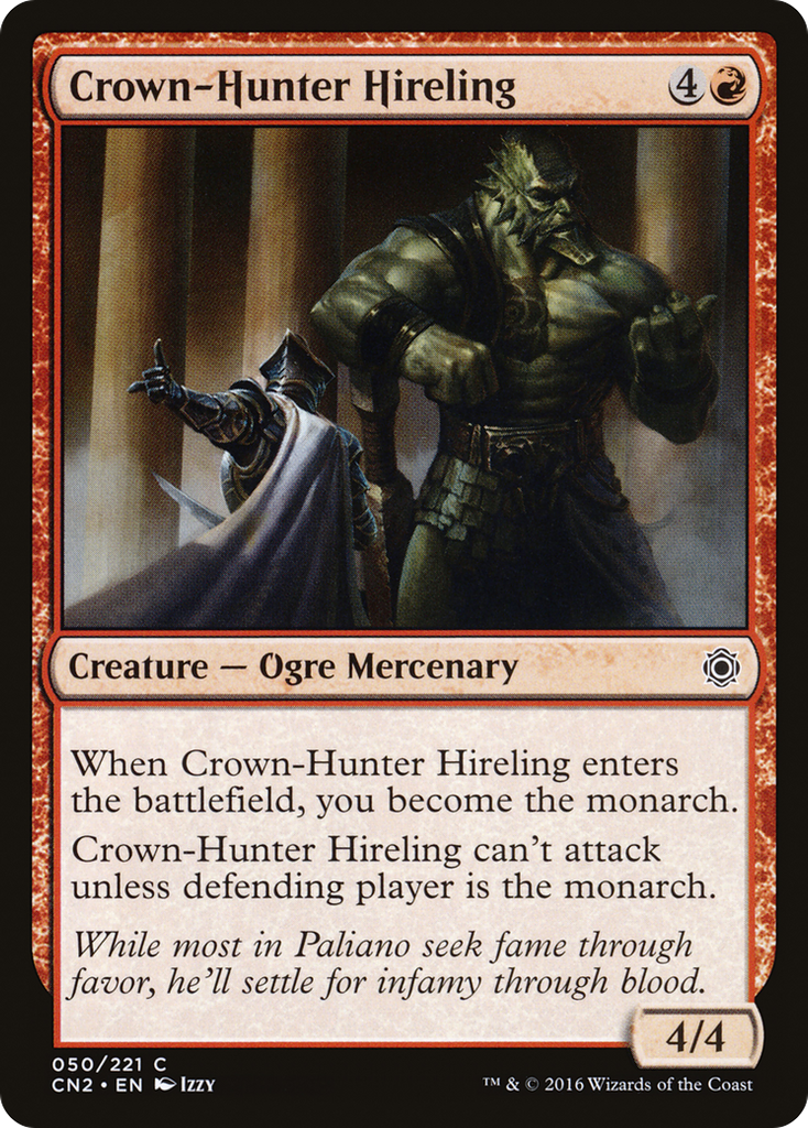 Magic: The Gathering - Crown-Hunter Hireling - Conspiracy: Take the Crown