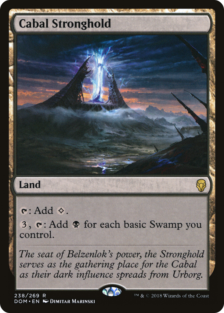Magic: The Gathering - Cabal Stronghold - Dominaria