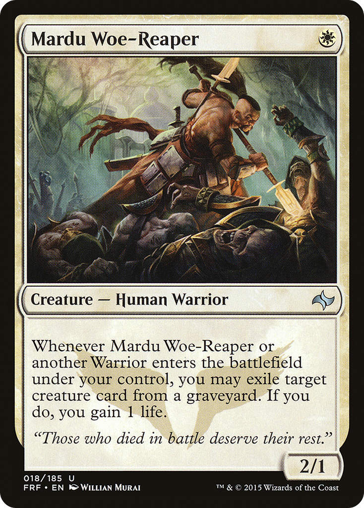 Magic: The Gathering - Mardu Woe-Reaper - Fate Reforged