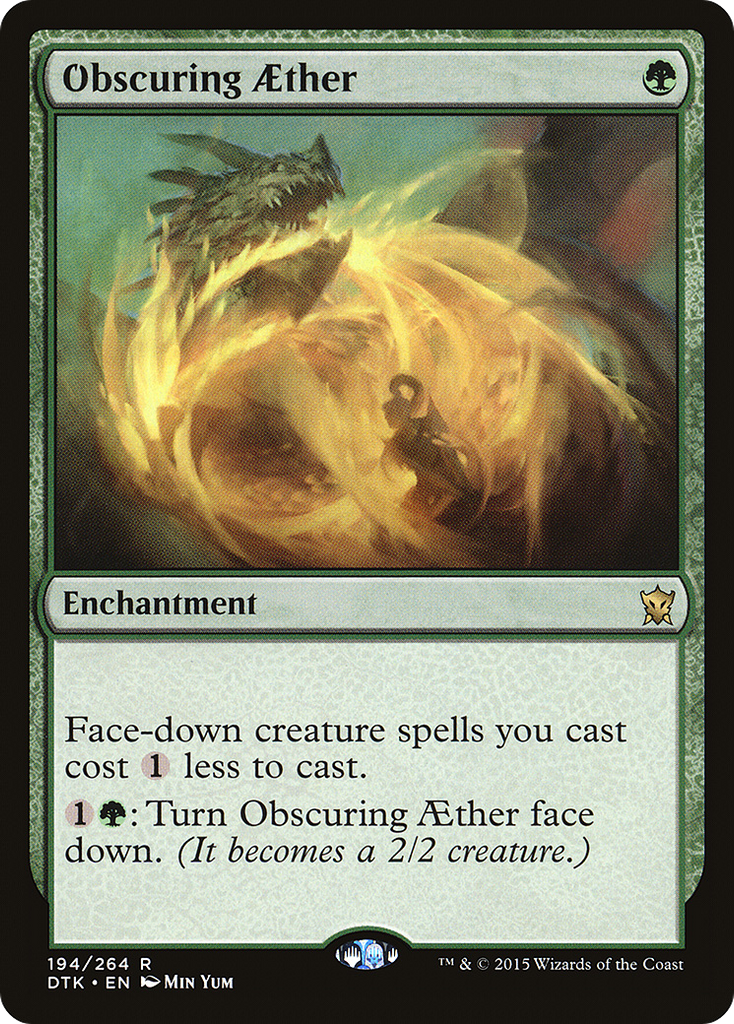 Magic: The Gathering - Obscuring Aether - Dragons of Tarkir