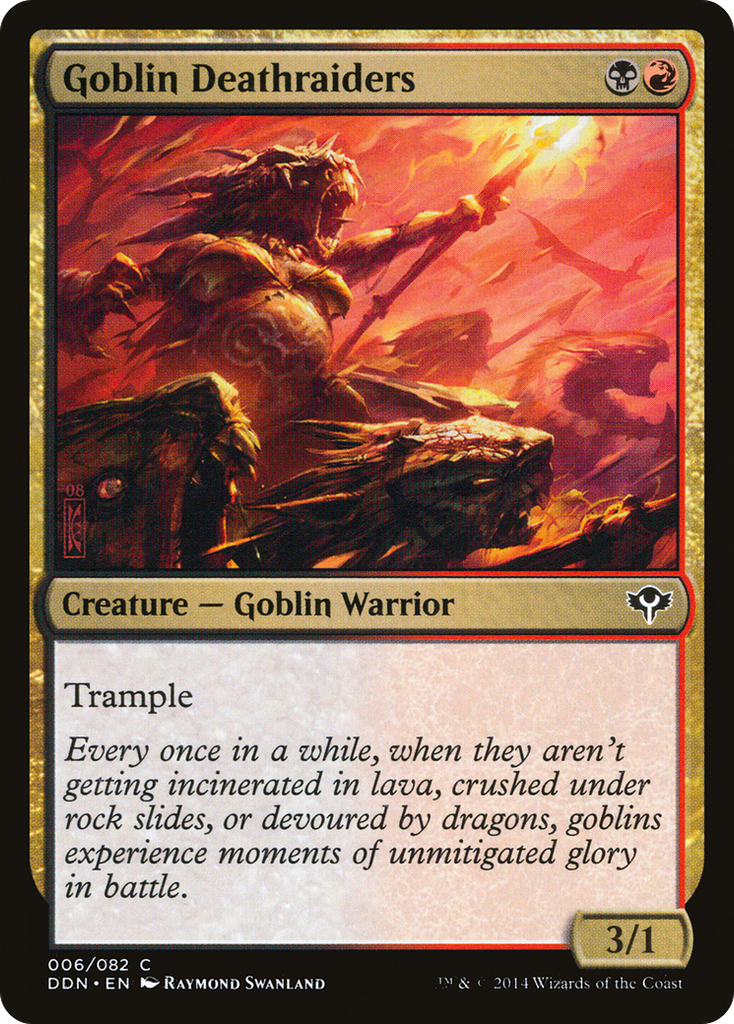 Magic: The Gathering - Goblin Deathraiders - Duel Decks: Speed vs. Cunning