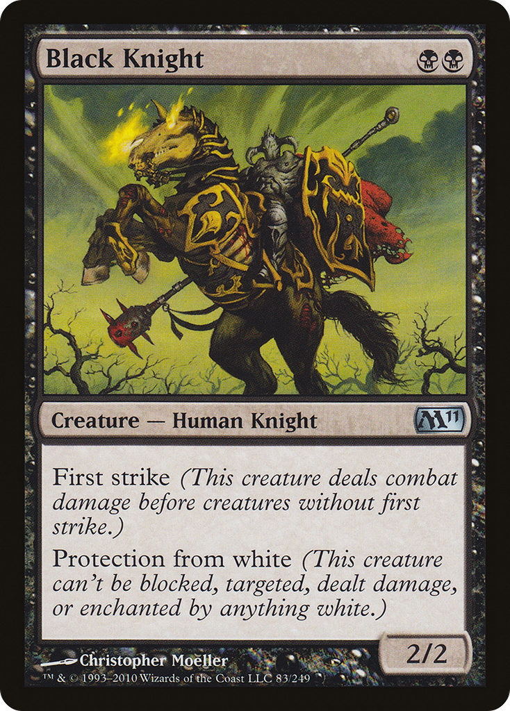 Magic: The Gathering - Black Knight - Magic 2011