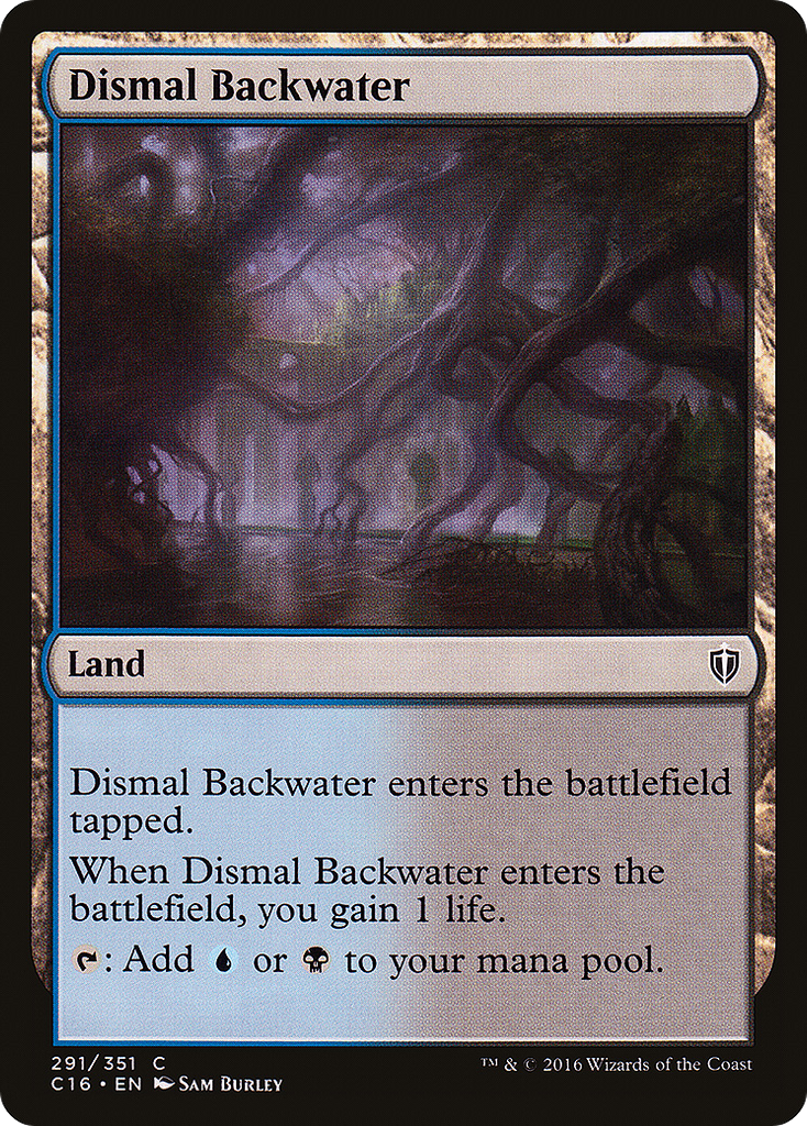 Magic: The Gathering - Dismal Backwater - Commander 2016