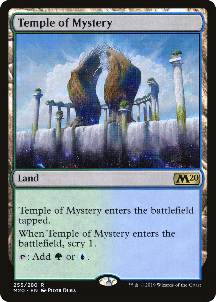 Magic: The Gathering - Temple of Mystery Foil - Core Set 2020