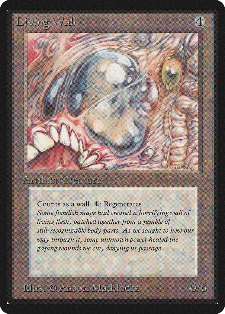 Magic: The Gathering - Living Wall - Limited Edition Beta