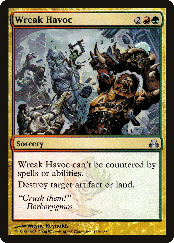 Magic: The Gathering - Wreak Havoc - Guildpact