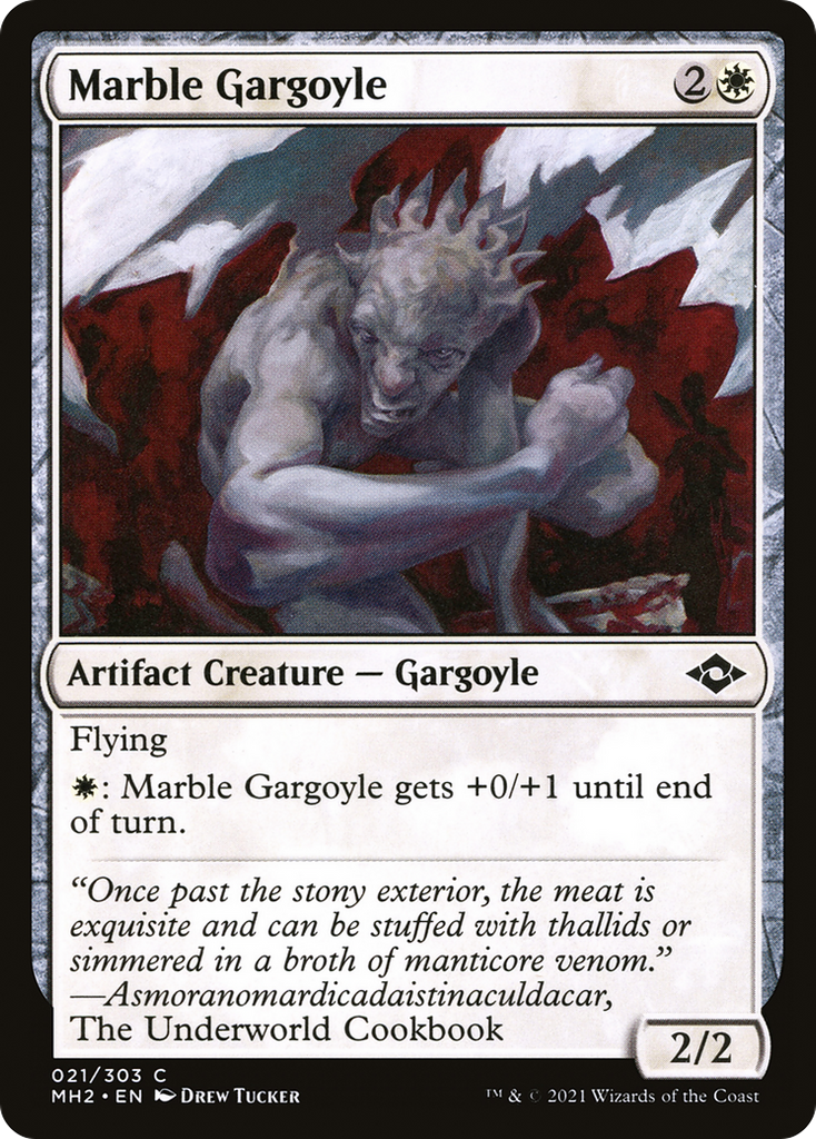 Magic: The Gathering - Marble Gargoyle - Modern Horizons 2