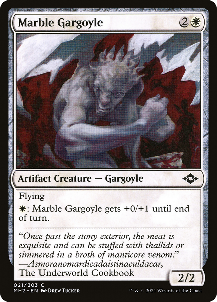 Magic: The Gathering - Marble Gargoyle Foil - Modern Horizons 2