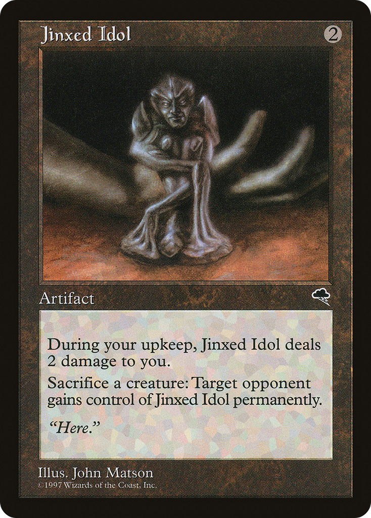 Magic: The Gathering - Jinxed Idol - Tempest