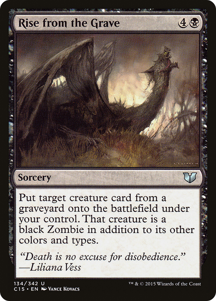 Magic: The Gathering - Rise from the Grave - Commander 2015