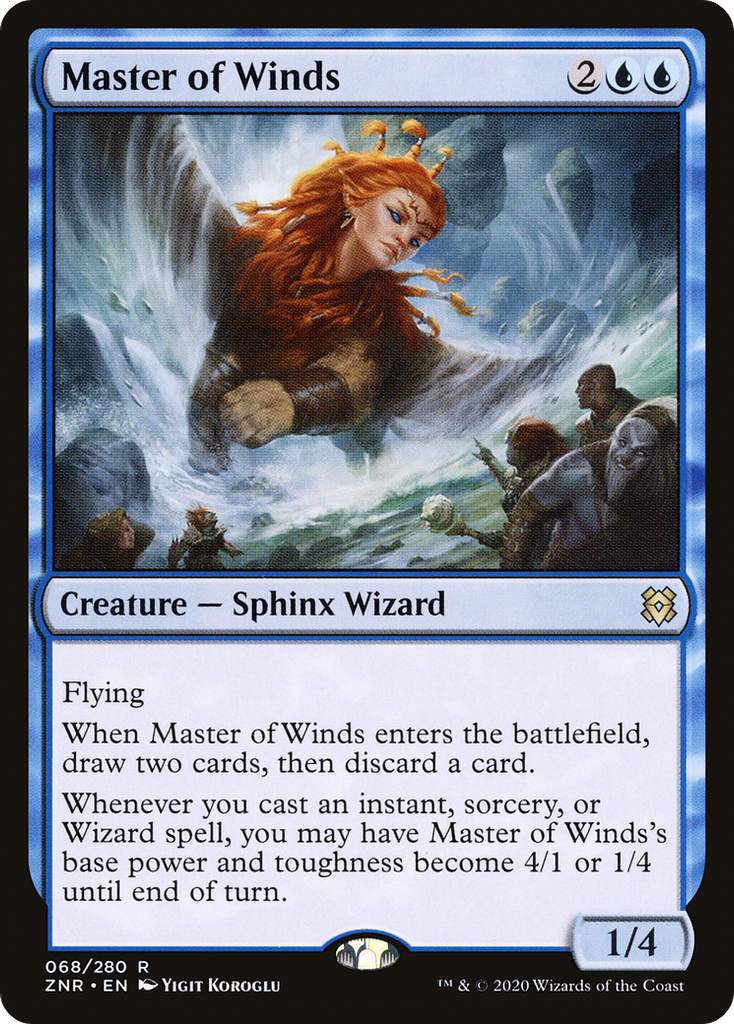 Magic: The Gathering - Master of Winds - Zendikar Rising