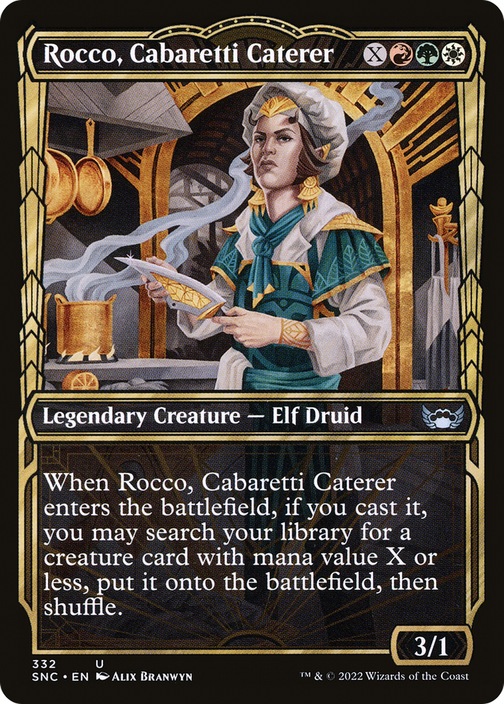 Magic: The Gathering - Rocco, Cabaretti Caterer - Streets of New Capenna