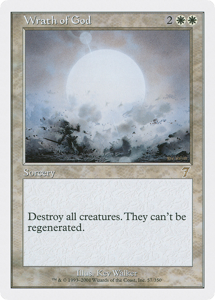 Magic: The Gathering - Wrath of God - Seventh Edition