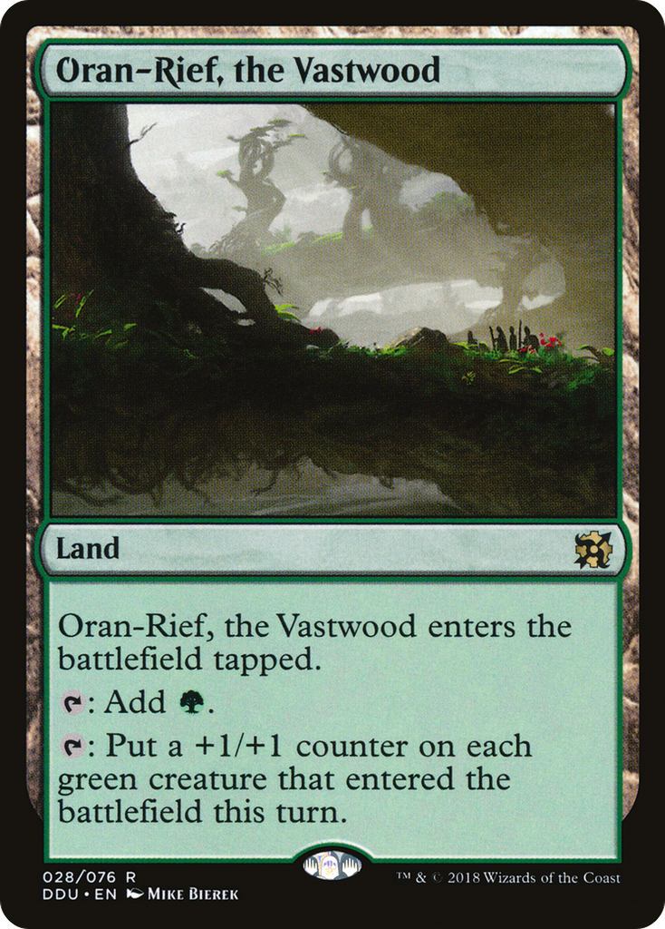 Magic: The Gathering - Oran-Rief, the Vastwood - Duel Decks: Elves vs. Inventors