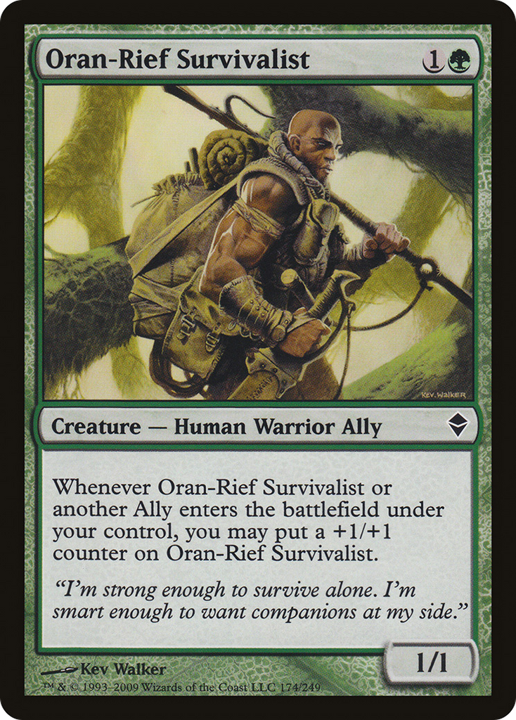 Magic: The Gathering - Oran-Rief Survivalist - Zendikar