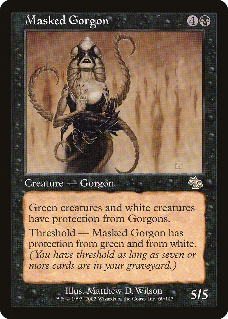 Magic: The Gathering - Masked Gorgon - Judgment