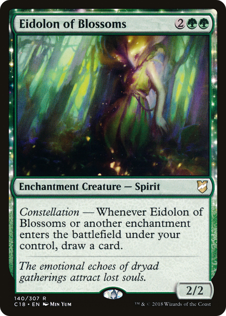 Magic: The Gathering - Eidolon of Blossoms - Commander 2018