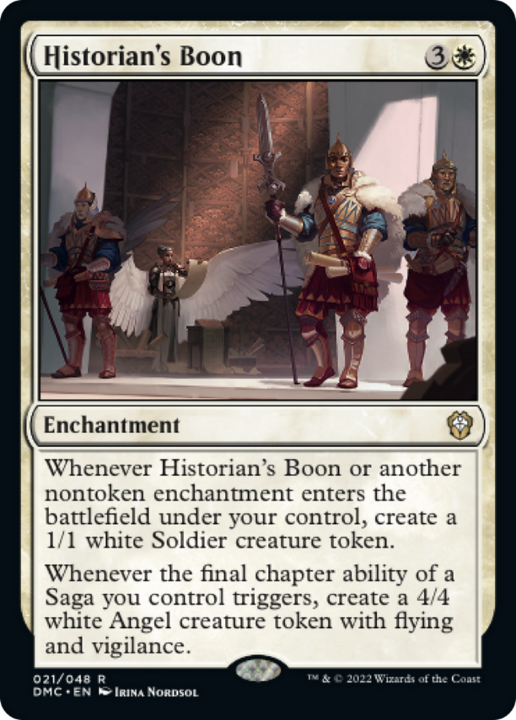 Magic: The Gathering - Historian's Boon - Dominaria United Commander