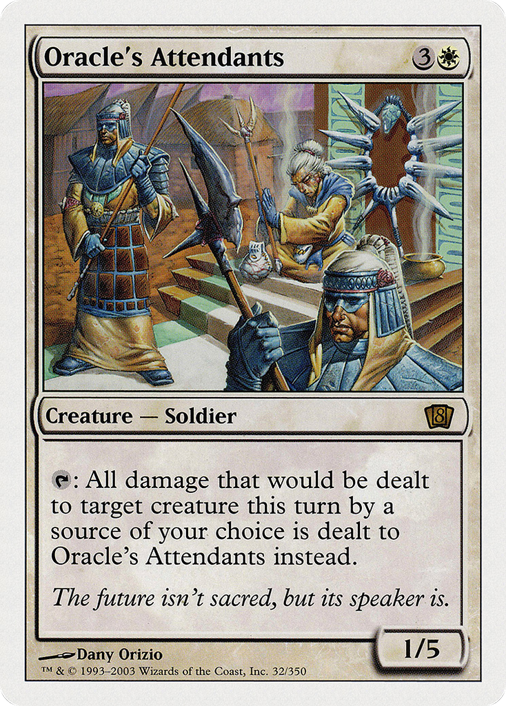 Magic: The Gathering - Oracle's Attendants - Eighth Edition