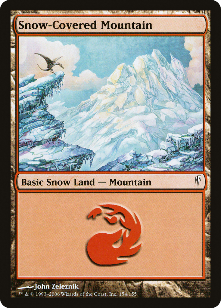 Magic: The Gathering - Snow-Covered Mountain - Coldsnap