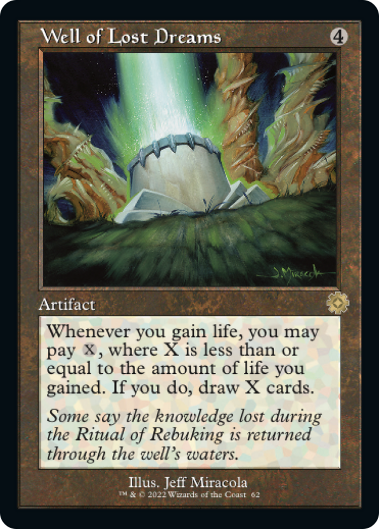 Magic: The Gathering - Well of Lost Dreams - The Brothers' War Retro Artifacts