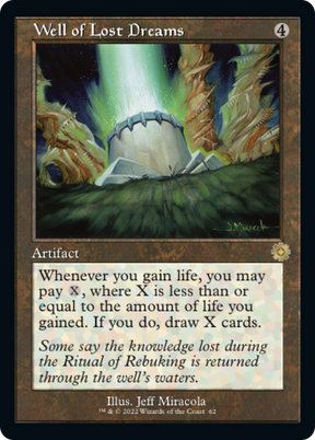 Magic: The Gathering - Well of Lost Dreams - The Brothers' War Retro Artifacts
