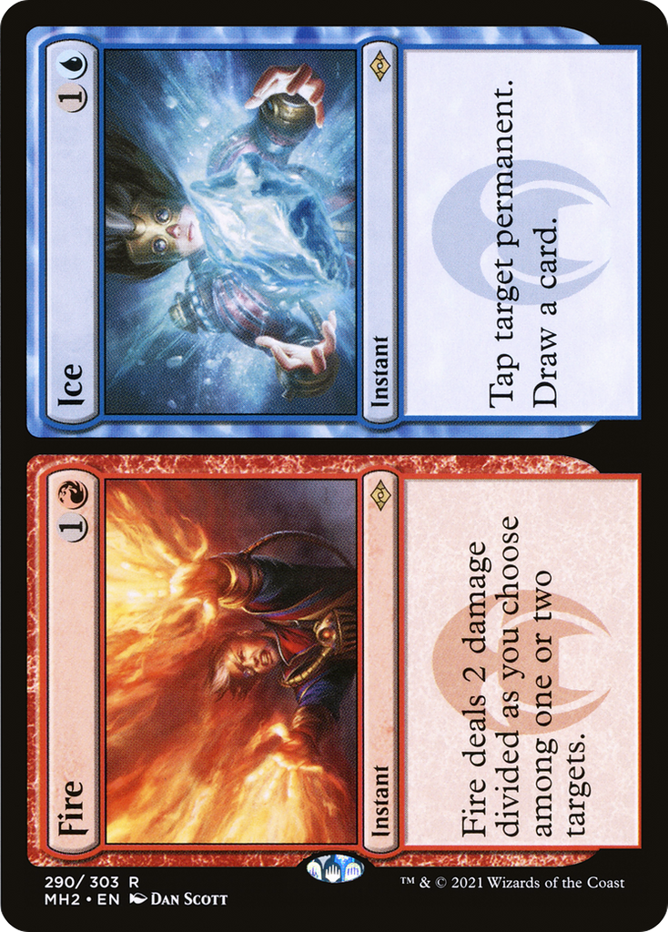 Magic: The Gathering - Fire // Ice Foil - Modern Horizons 2