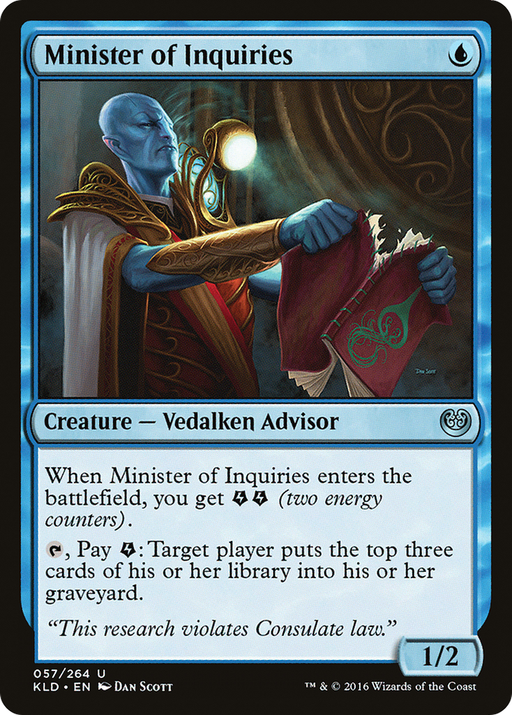 Magic: The Gathering - Minister of Inquiries - Kaladesh