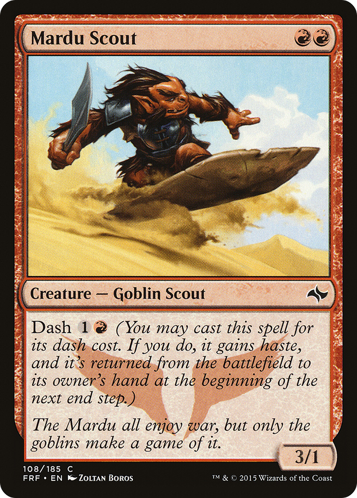 Magic: The Gathering - Mardu Scout - Fate Reforged