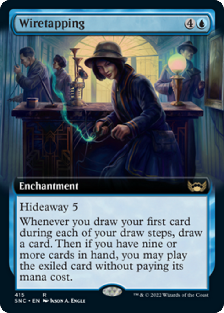 Magic: The Gathering - Wiretapping Foil - Streets of New Capenna