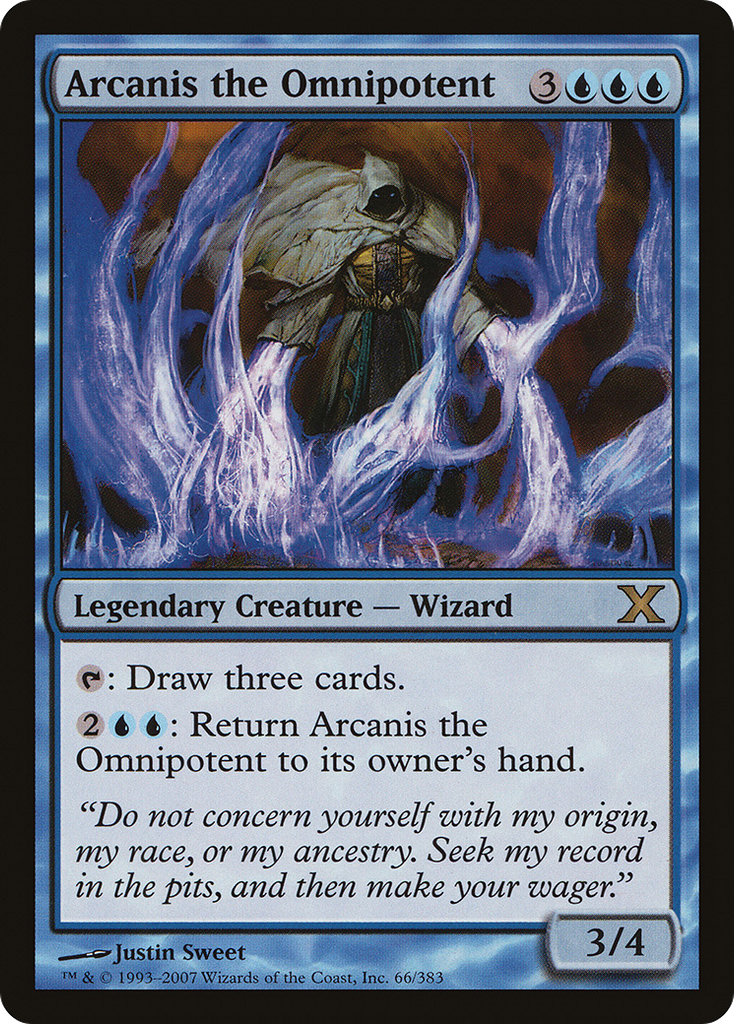Magic: The Gathering - Arcanis the Omnipotent - Tenth Edition